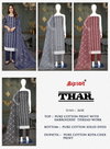 Thar 2658 By Bipson Embroidery Printed Cotton Dress Material Wholesalers In Delhi